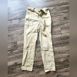 Joie Cargo Tan Belted Pants